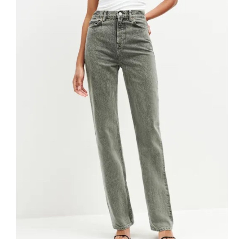Reformation Wilder High Rise Wide Leg Jeans Vintage Kalamata - Size 27
